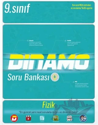 9. Sınıf Dinamo Fizik Soru Bankası – Kolektif – Tonguç Akademi kitap kapağı