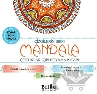 Çizgilerin Sırrı - Mandala – Kolektif – Bilge Kültür Sanat kitap kapağı