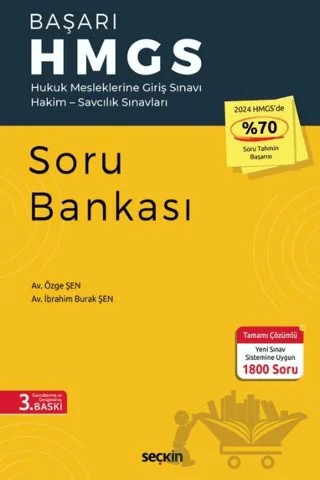 Başarı – HMGS Soru Bankası – Özge Şen, İbrahim Burak Şen – Seçkin Yayıncılık kitap kapağı