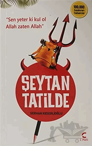 Şeytan Tatilde – Serhan Keserlioğlu – C Planı Yayınları kitap kapağı