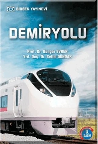 Demiryolu – Güngör Evren – Birsen Yayınevi kitap kapağı