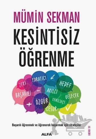 Kesintisiz Öğrenme – Mümin Sekman – Alfa Yayınları kitap kapağı