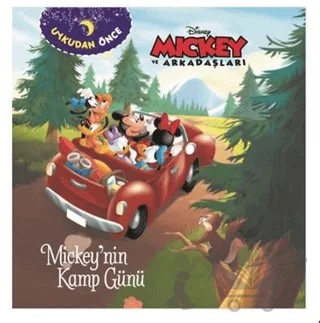 Mickey’nin Kamp Günü - Uykudan Önce – Kolektif – Doğan Egmont Yayıncılık kitap kapağı
