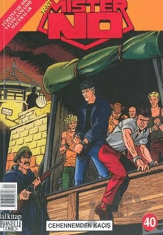 Yeni Mister No Sayı: 40 Cehennemden Kaçış – Lal Kitap kitap kapağı