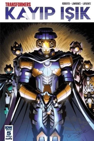 Transformers Kayıp Işık Bölüm 5 (Kapak A) – James Roberts – Presstij Kitap kitap kapağı