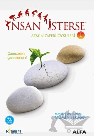 İnsan İsterse – Mümin Sekman – Alfa Yayınları kitap kapağı