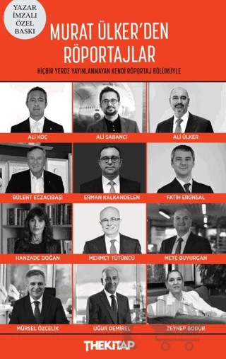 Murat Ülker’den Röportajlar – Murat Ülker – The Kitap kitap kapağı