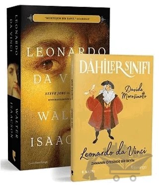 Leonardo Da Vinci Seti (2 Kitap Takım) – Walter Isaacson, Davide Morosinotto – Domingo Yayınevi kitap kapağı