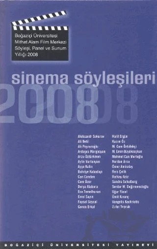 Sinema Söyleşileri 2008 – Kolektif – Boğaziçi Üniversitesi Yayınevi kitap kapağı