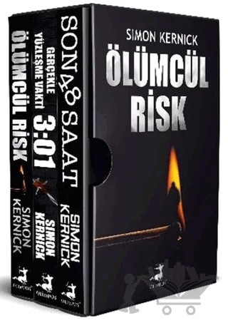 Simon Kernick Seti - Geri Sayım Başladı (3 Kitap Takım) – Simon Kernick – Olimpos Yayınları kitap kapağı