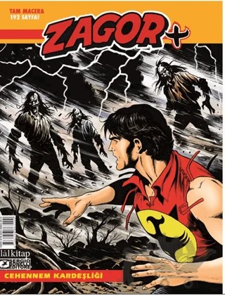 Zagor +6 – Antonio Zamberletti – Lal Kitap kitap kapağı