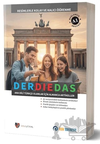 DER DIE DAS Ana Dili Türkçe Olanlar için Almanca Artikeller – Kolektif – NSN Yayınevi kitap kapağı