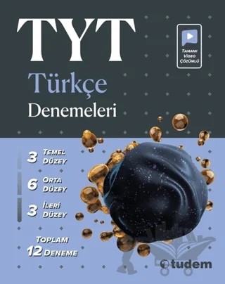 TYT Türkçe Denemeleri – Kolektif – Tudem Yayınları - Bayilik kitap kapağı