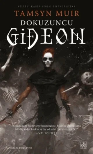 Dokuzuncu Gideon / Kilitli Kabir 1 – Tamsyn Muir – İthaki Yayınları kitap kapağı