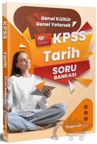 2026 KPSS Tarih Soru Bankası – Kolektif – Uzman Kariyer Yayınları kitap kapağı