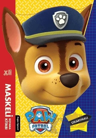 Paw Patrol - Maskeli Boyama Kitabı – Kolektif – Doğan Egmont Yayıncılık kitap kapağı