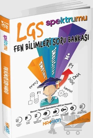 8. Sınıf LGS Spektrumu Fen Bilimleri Soru Bankası – Kolektif – Katyon Yayınları kitap kapağı
