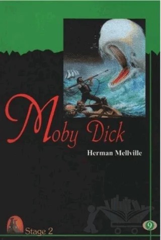 Kapadokya İngilizce Hikaye Moby Dick Stage 2 CD'li Herman Mellville – Kolektif – Kapadokya Yayınları - Dil Kitapları kitap kapağı