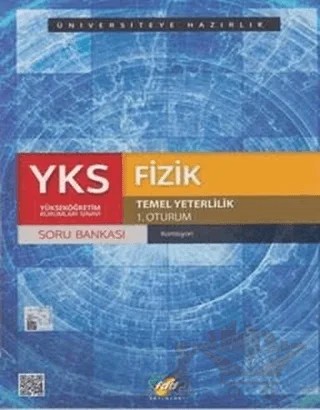 2018 YKS-TYT Fizik Soru Bankası 1. Oturum – Kolektif – Fdd Yayınları kitap kapağı