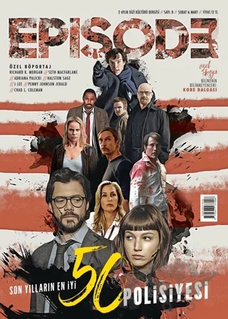 Episode 2 Aylık Dizi Kültürü Dergisi Sayı: 8 Şubat-Mart 2018 – Episode Dergisi kitap kapağı