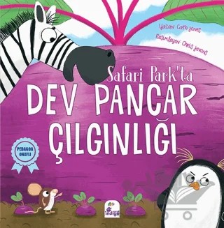 Safari Park’ta Dev Pancar Çılgınlığı – Cath Jones – İndigo Çocuk kitap kapağı