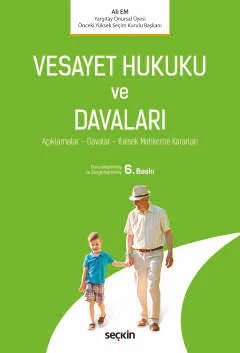Vesayet Hukuku ve Davaları – Ali Em – Seçkin Yayıncılık kitap kapağı