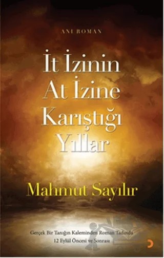 İt İzinin At İzine Karıştığı Yıllar – Mahmut Sayılır – Cinius Yayınları kitap kapağı