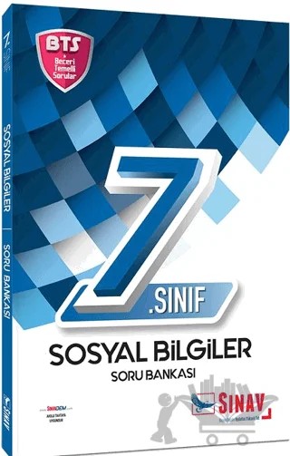 7. Sınıf Sosyal Bilgiler Soru Bankası Bts – Kolektif – Sınav Yayınları kitap kapağı