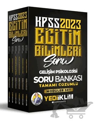 2023 KPSS Eğitim Bilimleri Tamamı Çözümlü Modüler Soru Bankası Seti – Kolektif – Yediiklim Yayınları kitap kapağı