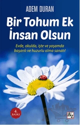 Bir Tohum Ek İnsan Olsun – Adem Duran – Az Kitap kitap kapağı