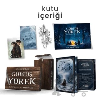 Gümüş Yürek 1: Kayıp Dünyanın Başlangıcı (Özel Kutulu) – D. N. Archeron – Guardian kitap kapağı