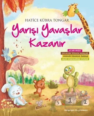 Yarışı Yavaşlar Kazanır – Hatice Kübra Tongar – Hayykitap kitap kapağı