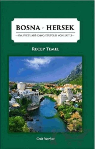 Bosna Hersek – Recep Temel – Cedit Neşriyat kitap kapağı