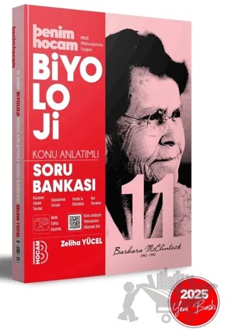 2025 11. Sınıf Biyoloji Konu Anlatımlı Soru Bankası – Zeliha Yücel – Benim Hocam Yayınları kitap kapağı
