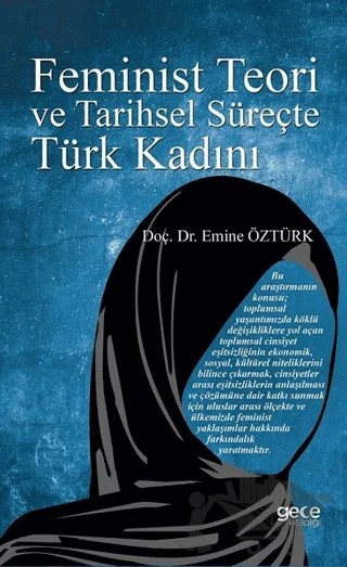 Feminist Teori ve Tarihsel Süreçte Türk Kadını – Emine Öztürk – Gece Kitaplığı kitap kapağı
