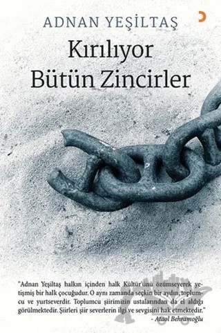 Kırılıyor Bütün Zincirler – Adnan Yeşiltaş – Cinius Yayınları kitap kapağı