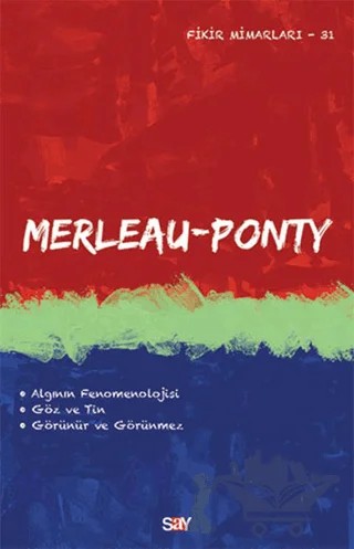 Merleau Ponty – Emre Şan – Say Yayınları kitap kapağı