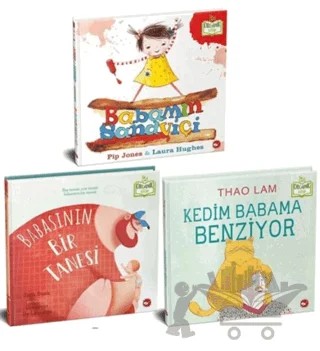 Babamı Seviyorum Set - Organik (3 Kitap Takım) – Pip Jones, Thao Lam, Zack Bush – Beyaz Balina Yayınları kitap kapağı
