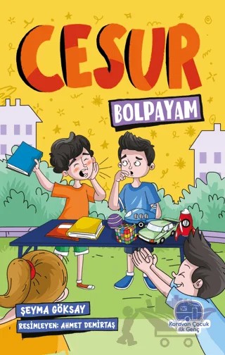 Cesur Bolpayam – Şeyma Göksay – Karavan Çocuk Yayınları kitap kapağı