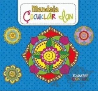 Çocuklar İçin Mandala Mavi – Kolektif – Karatay Yayınları kitap kapağı