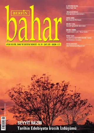 Berfin Bahar Aylık Kültür, Sanat ve Edebiyat Dergisi Sayı: 189 – Berfin Bahar Dergisi kitap kapağı