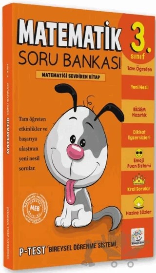 3. Sınıf Matematik Soru Bankası (Matematiği Sevdiren Kitap) – Kolektif – Yükselen Zeka Yayınları kitap kapağı