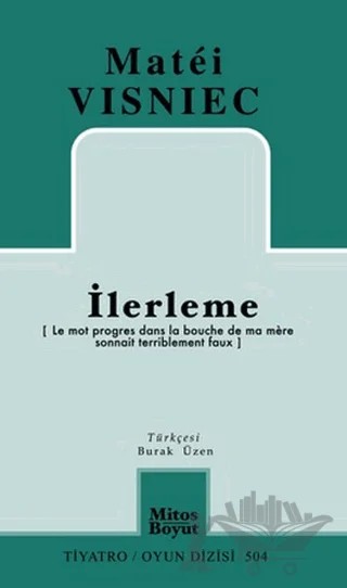 İlerleme – Matei Vişniec – Mitos Boyut Yayınları kitap kapağı