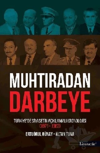 Muhtıradan Darbeye – Altan Tuna, Ertuğrul Günay – Literatür Yayıncılık kitap kapağı