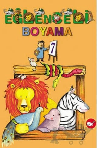 Eğlenceli Boyama 7 – Kolektif – Beyaz Balina Yayınları kitap kapağı