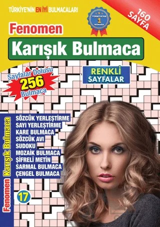 Fenomen Karışık Bulmaca 17 – Kolektif – Maxi Yayıncılık kitap kapağı