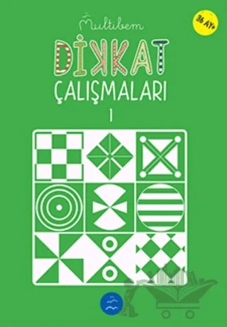 Dikkat Çalışmaları - 1 – Müzeyyen Çiçek – Multibem Yayınları kitap kapağı