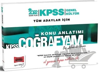 2022 KPSS Genel Kültür Tüm Adaylar İçin El Yazısı KPSS Notları İle Coğrafyam Konu Anlatımı – Kolektif – Yargı Yayınevi kitap kapağı