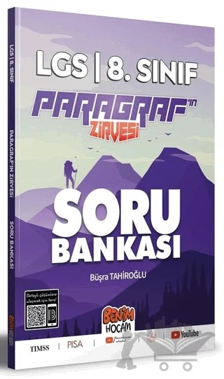 LGS Paragrafın Zirvesi Soru Bankası – Büşra Tahiroğlu – Benim Hocam Yayınları kitap kapağı