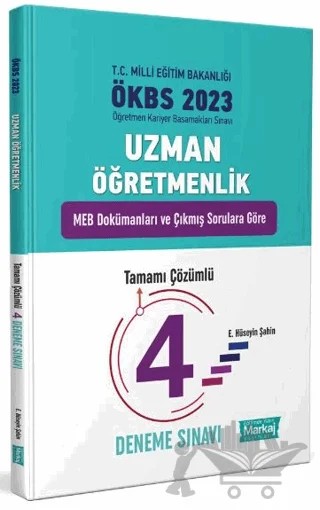 2023 Uzman Öğretmen Tamamı Çözümlü 4 Fasikül Deneme – Kolektif – Data Yayınları kitap kapağı